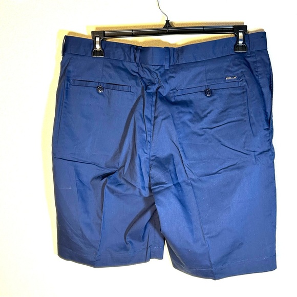 RLX Polo Ralph Lauren Navy Blue Golf Shorts Mens Size 36 x 9.5 Inseam - Picture 2 of 14